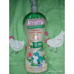 SHAMPOO Y BAÑO LÍQUIDO AVENA 800ml