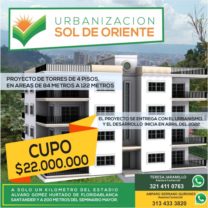 URBANIZACIÓN SOL DE ORIENTE