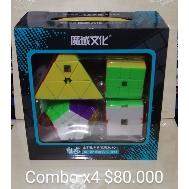 CUBO RUBIK COMBO X4