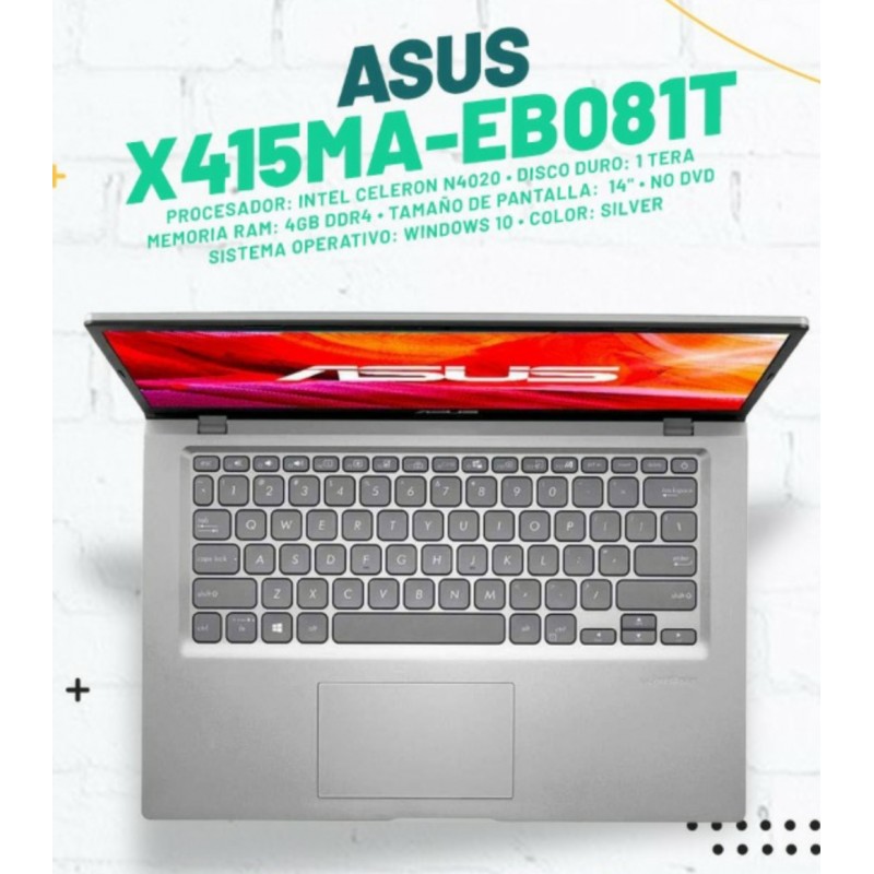 PORTÁTIL ASUS 1 TERA X415MA-EB081T