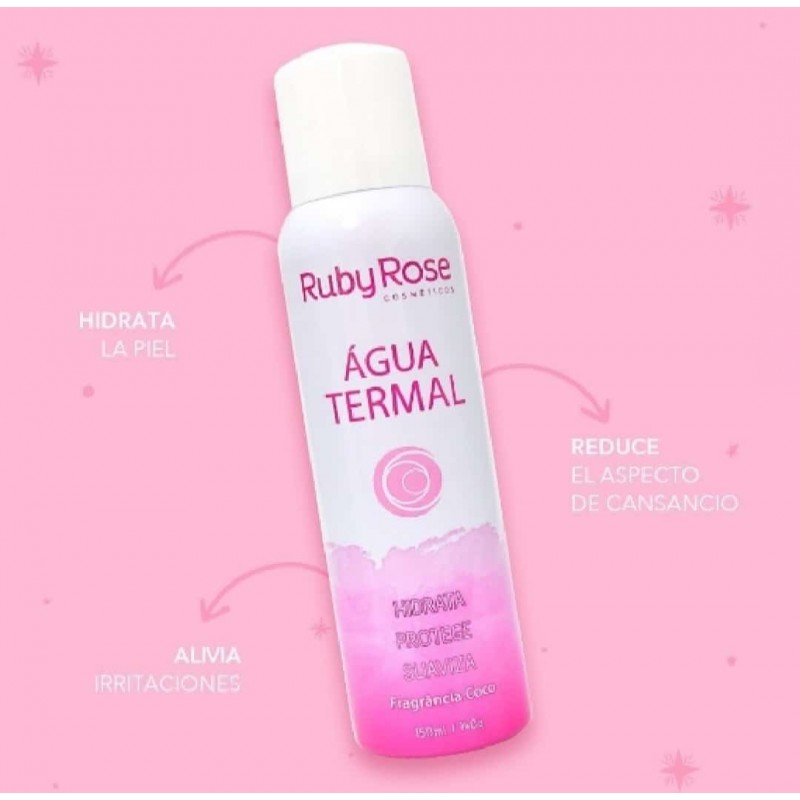 AGUA TERMAL DE RUBY ROSE LÍNEA FACIAL