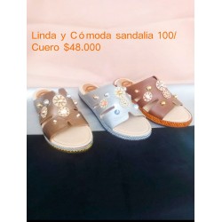 SANDALIAS EN CUERO