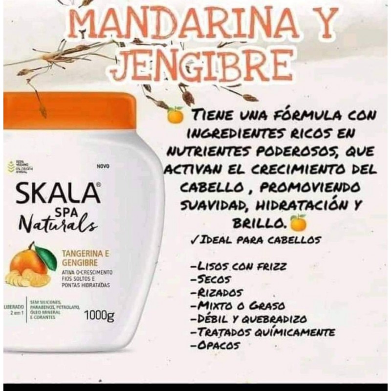 SKALA MANDARINA Y JENGIBRE