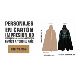 IMPRESION DE PERSONAJES EN CARTON