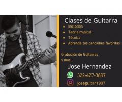 CLASES DE GUITARRA