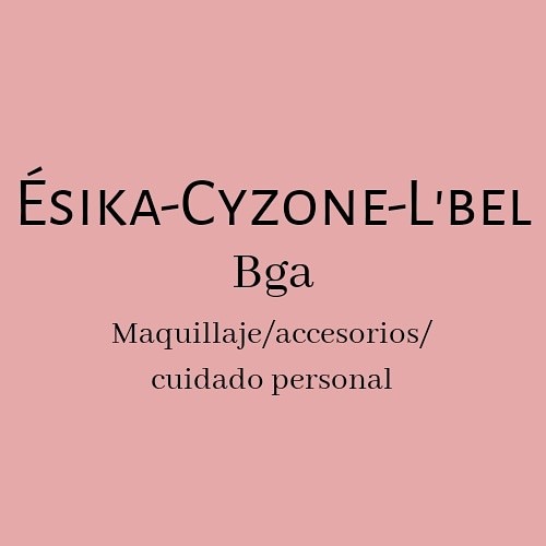 ÉSIKA CYZONE L´BEL CONSULTORA BGA